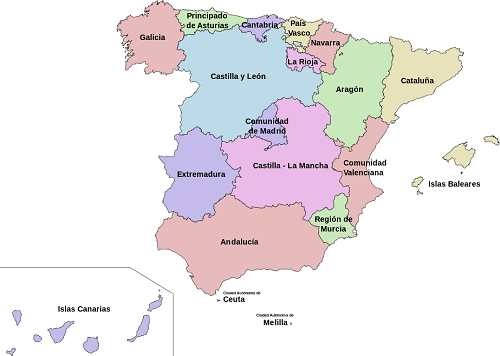 Comunidades autónomas de España