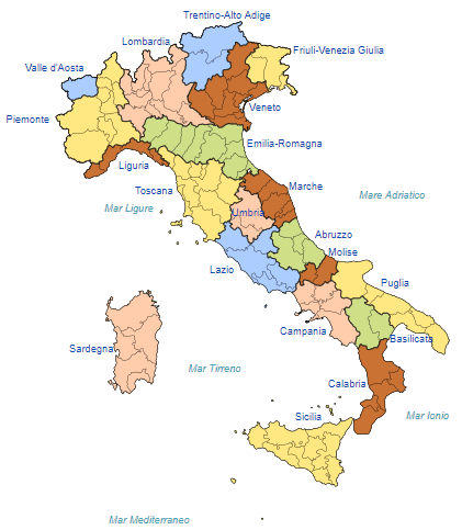 Regioni Italia